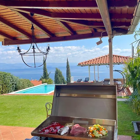 - 150 M To The - Infinity Pool - Incredible Sea View - Fitness Gym * Lovran