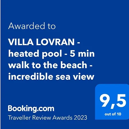 Villa - 150 M To The - Infinity Pool - Incredible Sea View - Fitness Gym Laurana