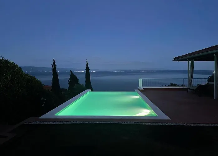 Villa - 150 M To The - Infinity Pool - Incredible Sea View - Fitness Gym Lovran