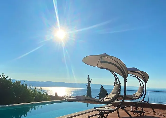 Villa - 150 M To The - Infinity Pool - Incredible Sea View - Fitness Gym