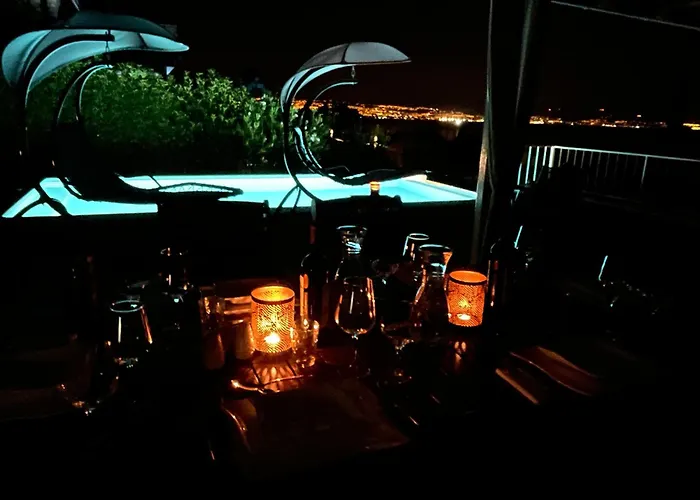 Villa - 150 M To The - Infinity Pool - Incredible Sea View - Fitness Gym *