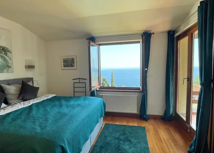 - 150 M To The - Infinity Pool - Incredible Sea View - Fitness Gym Villa Lovran